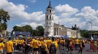 ERASMUS+ komanda „We Run Vilnius“ maratone