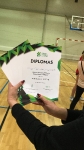 Pergalė Lietuvos mokyklų žaidynių finalinėse badmintono varžybose